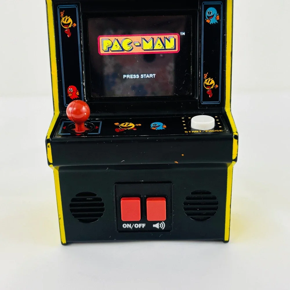 Pac-Man Mini‎ Arcade Game Handheld Tested Works